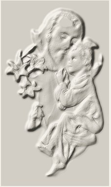 La misma imagen convertida en relieve